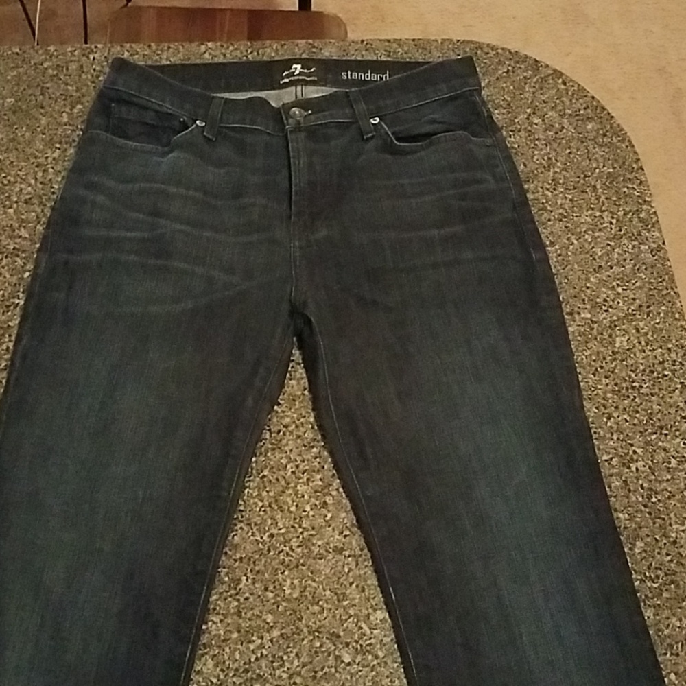 Dark blue 7 for all mankind jeans